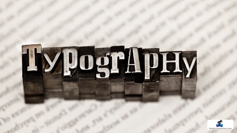 Choose Appropriate Typography for your logo and brand